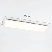 LED-Panel Luay – moderne Deckenleuchte mit Fernbedienung, dimmbar & 3 Lichtfarben